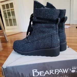Bearpaw Grey Krista Boot